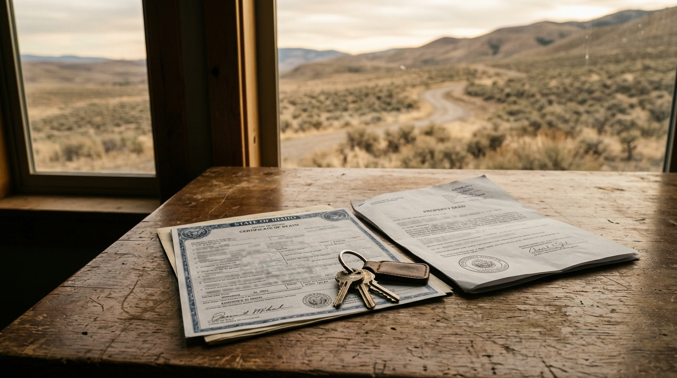 Selling a House After Your Spouse Dies in Idaho: Title Transfer, the Two-Year Tax Window, and When Speed Matters